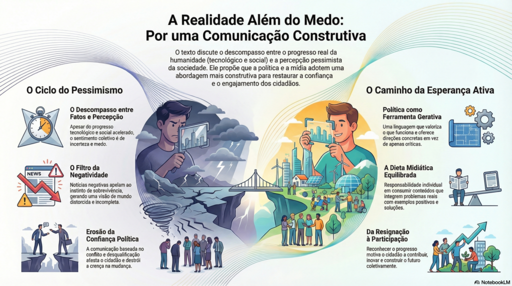 A política a serviço do progresso e da esperança: o papel fundamental das boas notícias